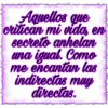 Indirectas 11