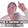 CD
PERO SE CONFUNDE CUANDO
EMPIEZA A TOMAR