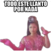 TODO ESTE LLANTO
POR NADA