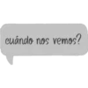 cuándo nos vemos?