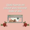 Ojalá fueras mi
celular para tocarte
todo el día
Selected Are you
W
Dep
S