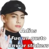 Adios
Fue un gusto
Enviar stickers