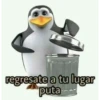 regresate a tu lugar
puta