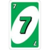 Cartas verde UNO 12