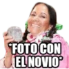 FOTO CON
EL NOVIO