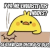 YYA ME ENVIASTE TUS
MNUDES?
SE TENÍA QUE DECIR Y SE DIO.