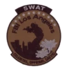 SWAT
**********
FBI
Angeles
CELERITAS, OPPRIMO,
SAEVIO