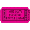 TICKET
vale para
escuchar
ralitas juntos
TICKET
@freerib