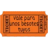 TICKET
vale para
unos besotes
tuyos
TICKET
@fheerib