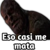 Eso casi me
mata