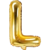 Golden Balloon Letters 5