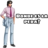 DONDE ES LA
PEDA?