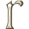 Letras doradas 5