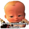 No te equivoques,
ternura