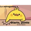 Lo entregamos a
>Diario, punto
(El amor, baboso).