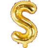 Golden Balloon Letters 10