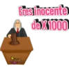 Eres inocente
dex 1000
Zamo