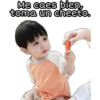 Me caes bien,
toma un cheeto.