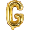 Golden Balloon Letters 12