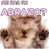 ME DAS UN
ABRAZO?