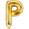 Golden Balloon Letters 16