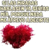 SILAS MIRADAS
HABLASEN YA SERIAS
MIA, PORQUENADA
MEATREVO ADECIRTE