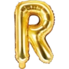 Golden Balloon Letters 21