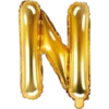 Golden Balloon Letters 22