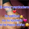 El amor verdadero
te edifica
no te lastima
ni te hace daño