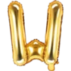 Golden Balloon Letters 24