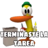 TERMINASTE LA
TAREA