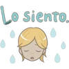 Lo siento.