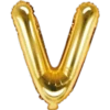 Golden Balloon Letters 25