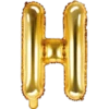 Golden Balloon Letters 26