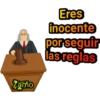 Zamo
Eres
inocente
por seguir
las reglas