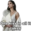 One kiss is all it
takes
Ayjaneth