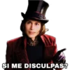 SI ME DISCULPAS?