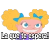 اس
La que te espera!