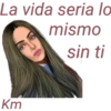 La vida seria lo mismo sin ti Km