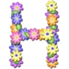 Abecedario de flores 7