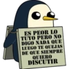 ES PEOR LO
TUYO PERO NO
DIGO NADA QUE
LUEGO TE QUEJAS
DE QUE SIEMPRE
QUIERO
DISCUTIR