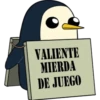 VALIENTE
MIERDA
DE JUEGO