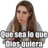 @josejuanire8
Que sea lo que
Dios quiera