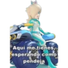Aquí me tienes,
esperando como
pendeja