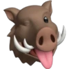 Memoji de javali 6