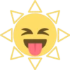 Sun emoji 7