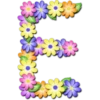 Abecedario de flores 13