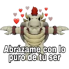 Abrázame con lo
puro de tu ser