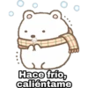 Hace frío,
caliéntame