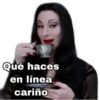 Qué haces
en línea
cariño